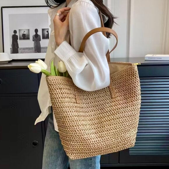 Handmade Woven Shoulder Bag - Picture 3 of 5